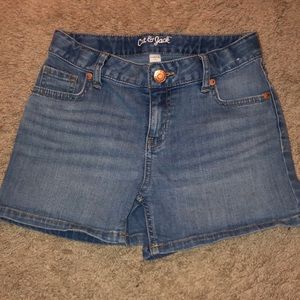 cat & jack jean shorts